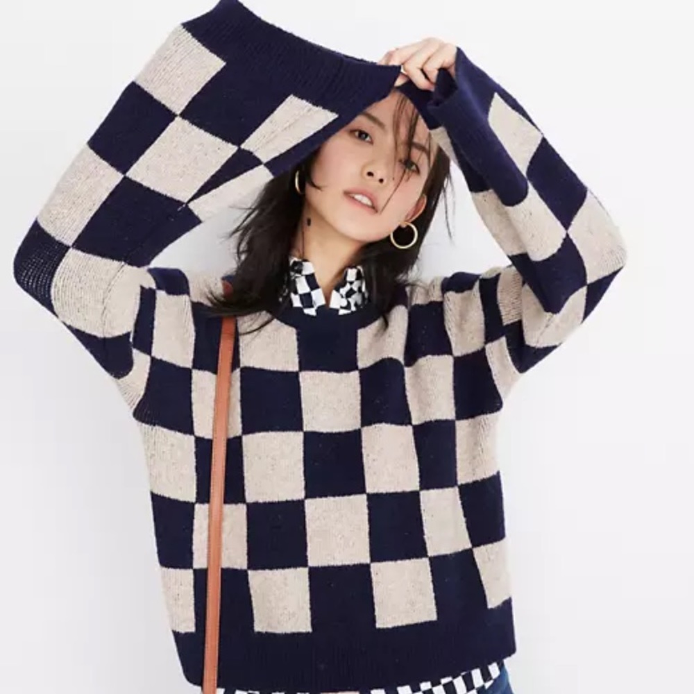 Madewell Cropped Sweater